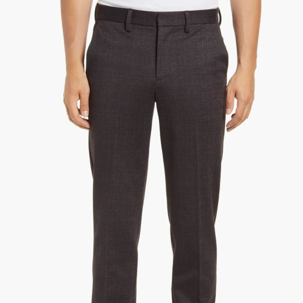 Liverpool: Saville Trouser (black/red plaid)